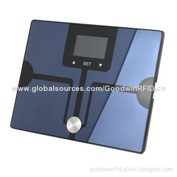 Bluetooth body fat analyzer, record your weight/fat/muscle/moisture, accompany with you every day